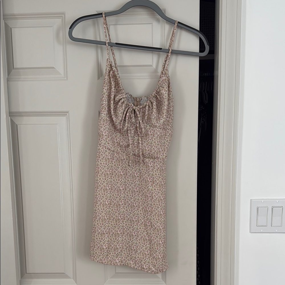 Floral Spaghetti Strap Dress